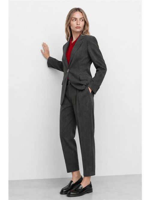 Giacca sartoriale monopetto da donna con rever classico KOCCA | ERNST/M9003